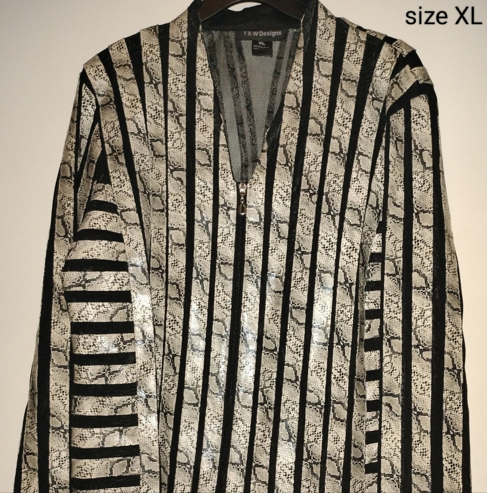 Snake Print Jacket - image 1
